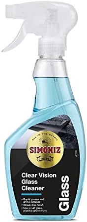 Simoniz Clear Vision Car Glass Cleaner Spray, Car Window Cleaner For Clear