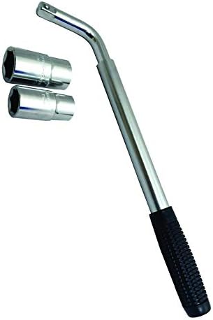 Sakura SS5324 Car Wheel Brace/ Wrench - Extendable Handle - Socket Sizes 17mm