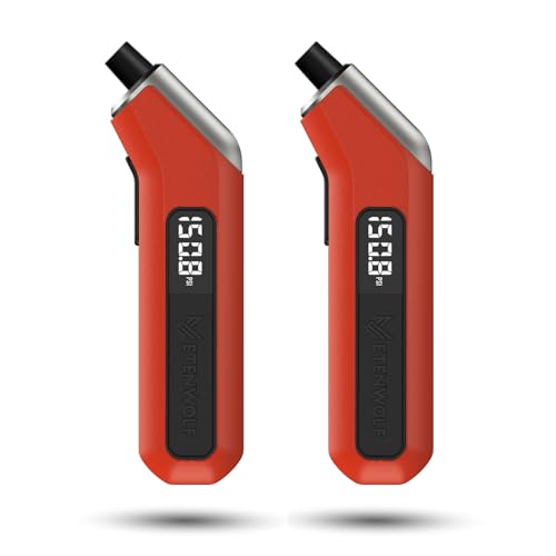 ETENWOLF Digital Tire Pressure Gauge 2 Pack, Industrial Tire Gauge 3-200 PSI