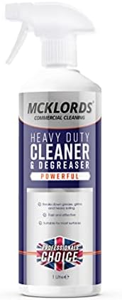 McKLords Heavy Duty Cleaner and Degreaser, 1 Litre, Clear