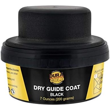 Dura-Gold Premium Black Dry Guide Coat Kit, 7 Ounces (200 Grams)