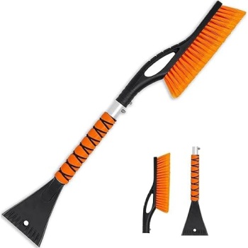 UMUACCAN Snow Brush, Detachable Ice Scraper for Car Windshield
