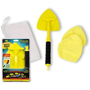 Invisible Glass 95160 2-Piece Quick Change Reach and Clean Tool a Window