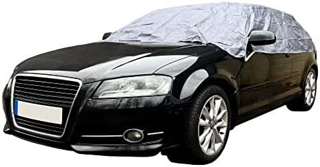 Sakura SS5383 Medium Grey Car Top Cover - Frost Protection Water Resistant