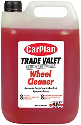 CarPlan Trade Valet Wheel Cleaner - Removes Baked on Break Dust, 5 L