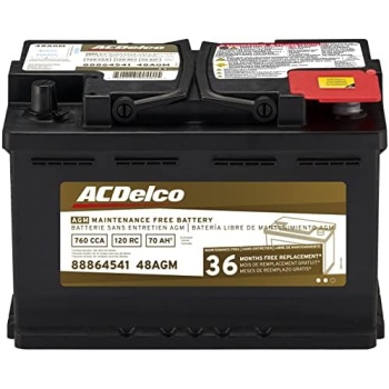 ACDelco silver, calcium Gold 48AGM 36 Month Warranty AGM BCI Group 48 Battery