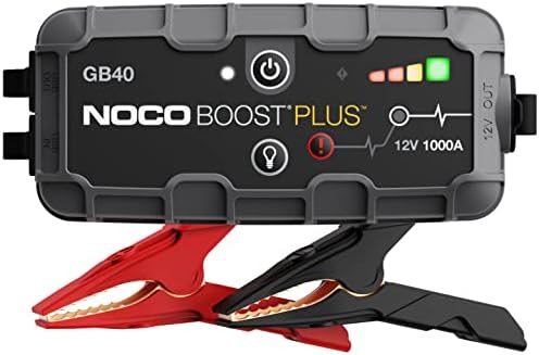 NOCO Boost Plus GB40 1000 Amp 12-Volt UltraSafe Lithium Jump Starter Box