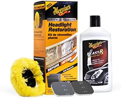 Meguiar's G1900KEU One-Step Plastic Car Headlight Restoration Kit