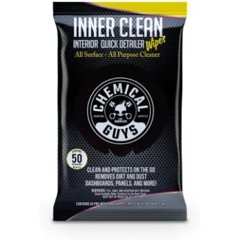 Chemical Guys PMWSPI66350 InnerClean Interior Quick Detailer & Protectant Wipes