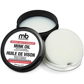M&B Mink Oil-Tub, 6.5oz/185g, Waterproof & Conditioner