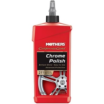 Mothers 05212 California Gold Chrome Polish, 12 oz.