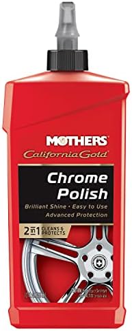 Mothers 05212 California Gold Chrome Polish, 12 oz.