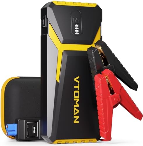 VTOMAN V10 Pro Jump Starter, 4500A Portable Car Starter