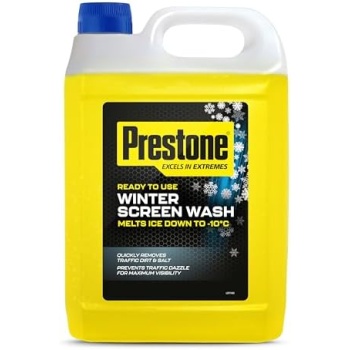 Prestone Screenwash, Ready To Use Screen Wash For Cars - Winter, High