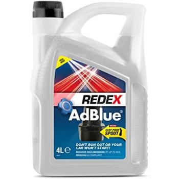 Redex AdBlue Additive 4L, AdBlue With Easy-Pour Spout, Reduces NOX Emissions