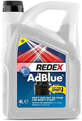 Redex AdBlue Additive 4L, AdBlue With Easy-Pour Spout, Reduces NOX Emissions