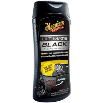 Meguiar's G15812EU Ultimate Black Plastic & Trim Restorer 355ml.
