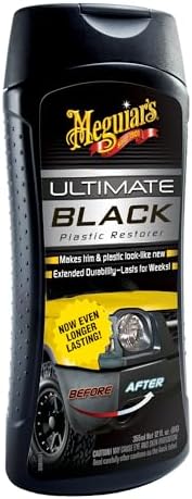 Meguiar's G15812EU Ultimate Black Plastic & Trim Restorer 355ml.