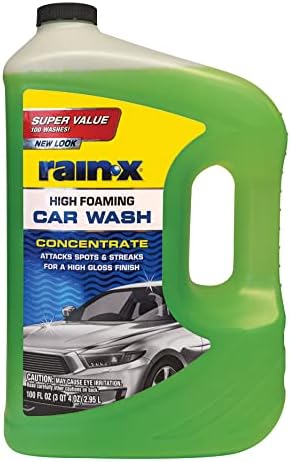 Rain-X 620191 Foaming Car Wash - 100 fl oz. High-Foaming, Concentrated Formula