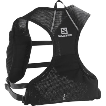 Salomon Agile 2 Set Unisex Running Vest with Flask Included, Essential Capacity