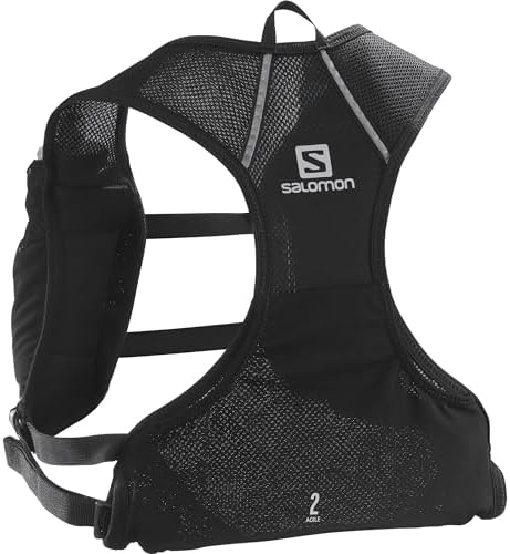 Salomon Agile 2 Set Unisex Running Vest with Flask Included, Essential Capacity