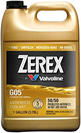 Zerex G05 Phosphate Free 50/50 Ready-to-Use Antifreeze/Coolant 1 GA
