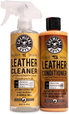 Chemical Guys SPI_109_16 Leather Cleaner and Leather Conditioner Kit