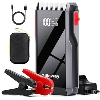 Gillaway 012 Jump Starter Battery Pack, 4000A Peak Car Battery Charger Jump