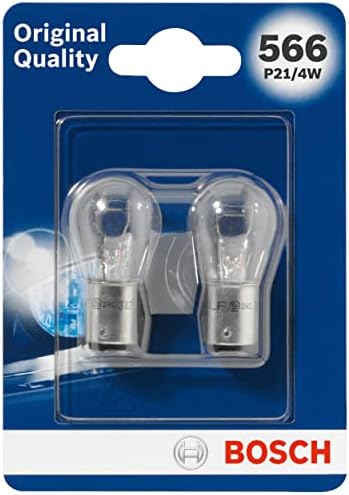 Bosch 566 (P21/4W) Original equipment Car Light Bulbs - 12 V 21/4 W BAZ15d