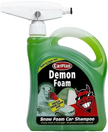 CarPlan Demon Snow Foam Car Shampoo with Gun, 2 L