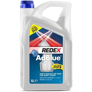 Redex AdBlue Additive 5L, AdBlue With Easy-Pour Spout, Reduces NOX Emissions