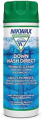 Nikwax Down, Down Wash.Direct, 300ml, Specialty Cleaner for Down Jackets