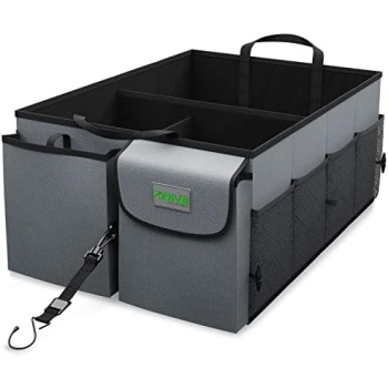 Drive Auto Car Organizer - Durable, Foldable Car Trunk Organizer for SUV
