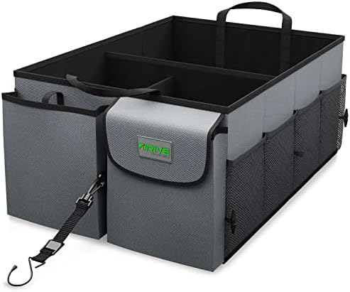 Drive Auto Car Organizer - Durable, Foldable Car Trunk Organizer for SUV
