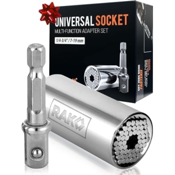 RAK Universal Socket Tool Stocking Stuffer Gifts for Men - Super Socket Gifts