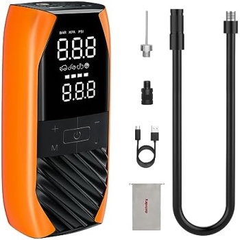 Kapopop K1 Tire Inflator Portable Air Compressor,150 PSI Electric Air Pump