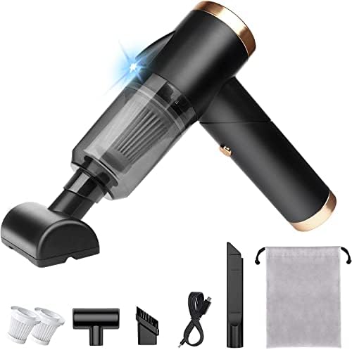 saimour Wireless Handheld Car Vacuum Cleaner - 90° Foldable Portable Vacuum