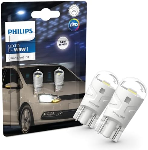 PHILIPS Ultinon Pro3100 LED T10 car signalling bulb (W5W), 6.500K