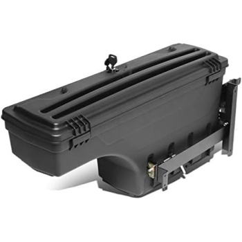 DNA Motoring ZTL-Y-0123 Left Side Truck Bed Wheel Well Tool Box Storage Case