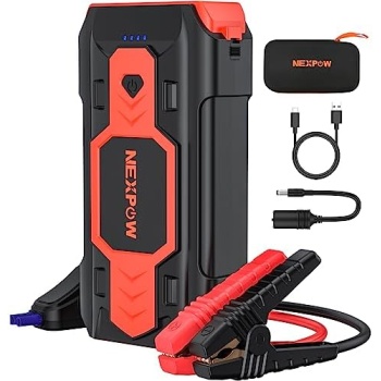NEXPOW Battery Jump Starter 2500A Car Jump Starter (up to 8.0L Gas/8L Diesel