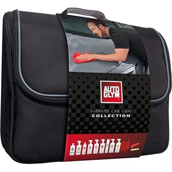 Autoglym Supreme Car Care Collection, 12pc Car Cleaning Kit, Car Cleaning Gift
