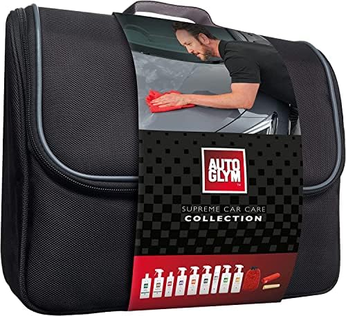 Autoglym Supreme Car Care Collection, 12pc Car Cleaning Kit, Car Cleaning Gift
