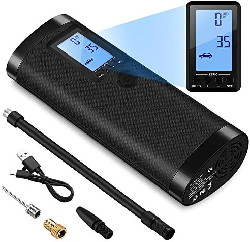 VEEAPE Air Compressor Portable Tire Inflator, 150PSI Electric Air Pump