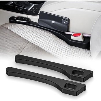 Givifive Car Seat Gap Filler Set of 2 Soft Foam Seat Gap Filler Universal Fit