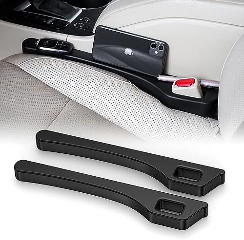 Givifive Car Seat Gap Filler Set of 2 Soft Foam Seat Gap Filler Universal Fit