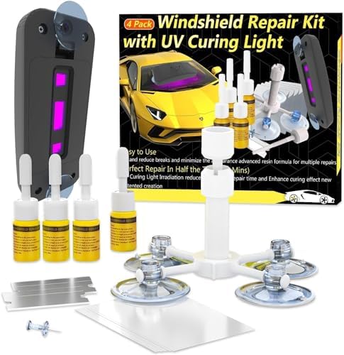 Windshield Repair Kit, Windshield Crack Repair for Chips and Cracks