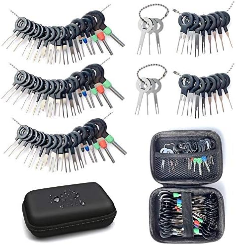 Maerd Terminal Removal Tool Kit, 76Pcs Terminal Ejector Kit for Car