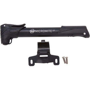 Planet Bike Micromite 2.0 mini bike pump,Black