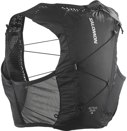 Salomon Active Skin 4 Compatible with Flasks Unisex Running Vest Hiking Trail