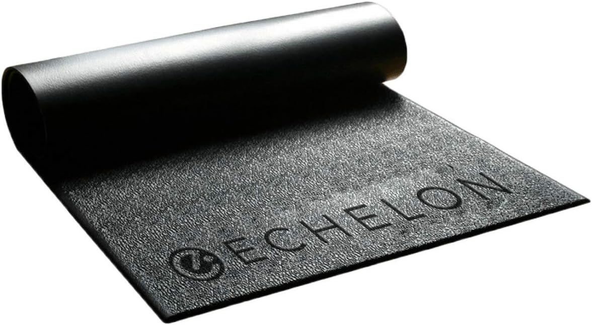 Echelon Fitness Protective Indoor Bike Mat: 27"W x 47"L, Black